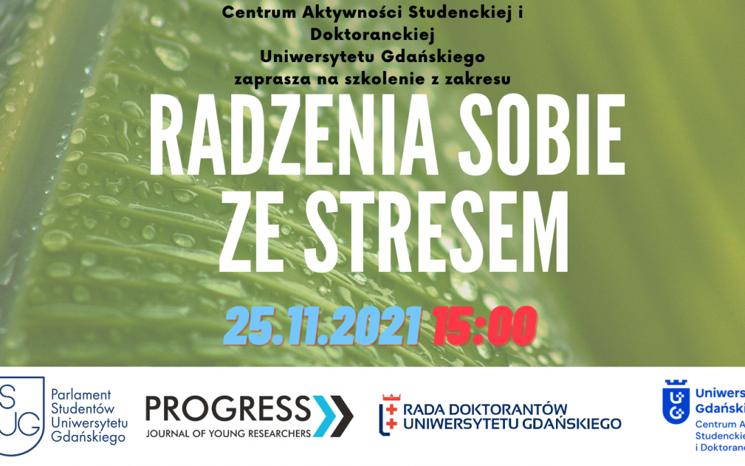 Szkolenie z zakresu radzenia sobie ze stresem