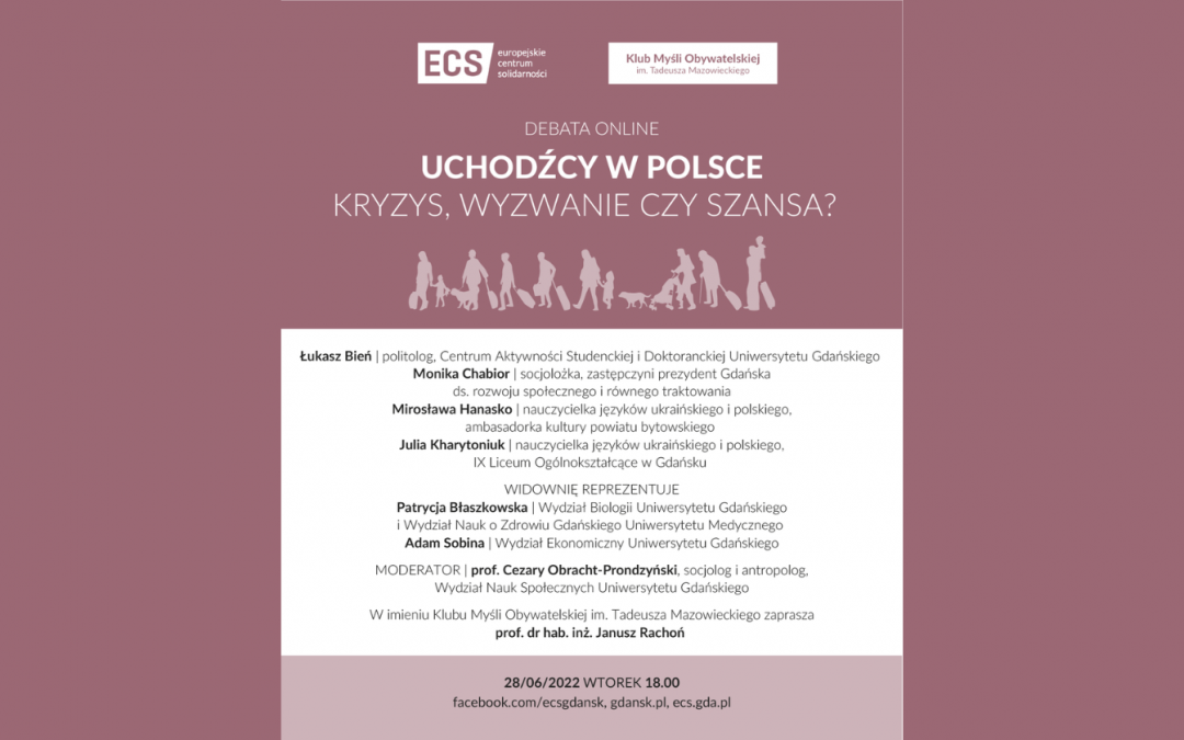 UCHODŹCY W POLSCE. KRYZYS, WYZWANIE CZY SZANSA? | debata online