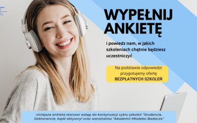 Wypełnij ankietę dotyczącą szkoleń