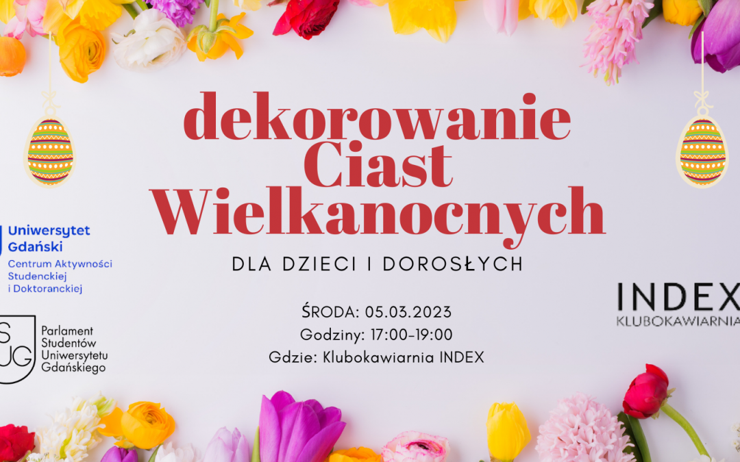 Warsztaty z dekorowania ciast wielkanocnych