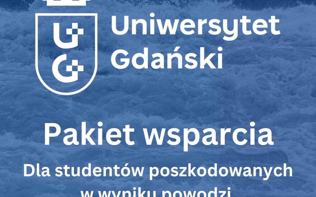 Wsparcie dla studentów poszkodowanych w wyniku powodzi