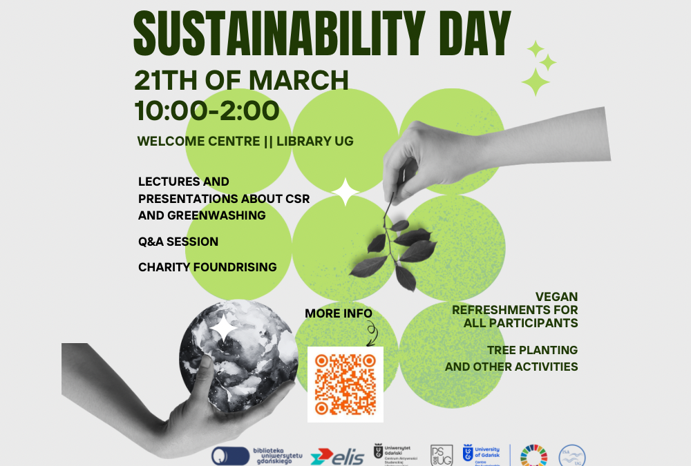 SUSTAINABILITY DAY – JOIN US ON MARCH 21st