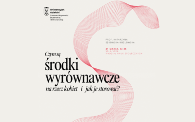 Ostatni wykład w ramach Miesiąca Praw Kobiet! – zapraszamy 31 marca