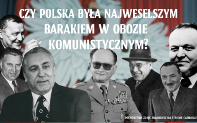 Wykład dra M. Przeperskiego “Czy Polska była najweselszym barakiem w obozie komunistycznym?” – już 7 maja!